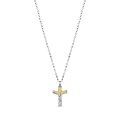 Minimal Crucifix Cross Pendant
