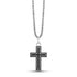 Stone Set Cross Pendant - Men Pendant - The Steel Shop