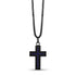 Stone Set Cross Pendant - Men Pendant - The Steel Shop
