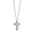 Two Tone Cross Pendant - Men Pendant - The Steel Shop