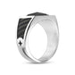 North Star Signet Ring - Men Ring - The Steel Shop
