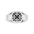 Modern North Star Signet Ring - Men Ring - The Steel Shop