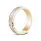 Two Tone Band - Men Ring - The Steel Shop