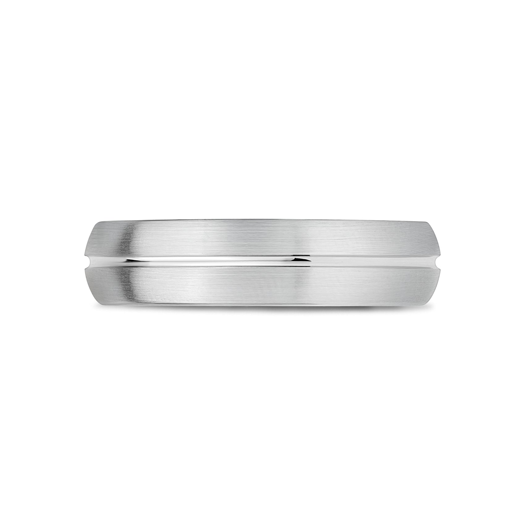 Sleek Horizon Band - Men Ring - The Steel Shop