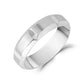 Contemporary Beveled Edge Band - Men Ring - The Steel Shop