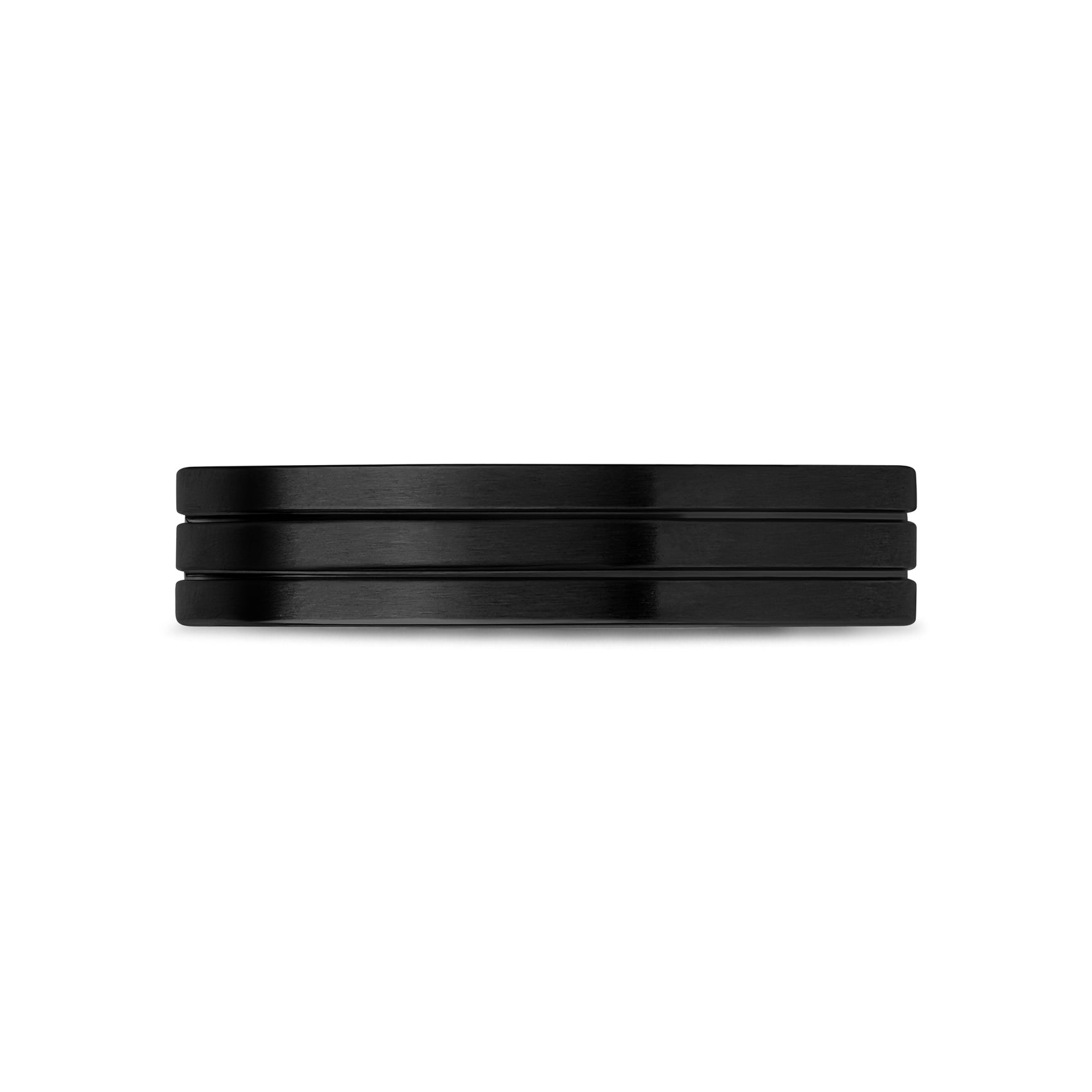 Modern Duo Line Band - Men Ring - The Steel Shop