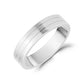Modern Duo Line Band - Men Ring - The Steel Shop