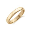 Stacked view of multiple 4mm stainless steel milgrain rings showing consistent high-quality craftsmanship  