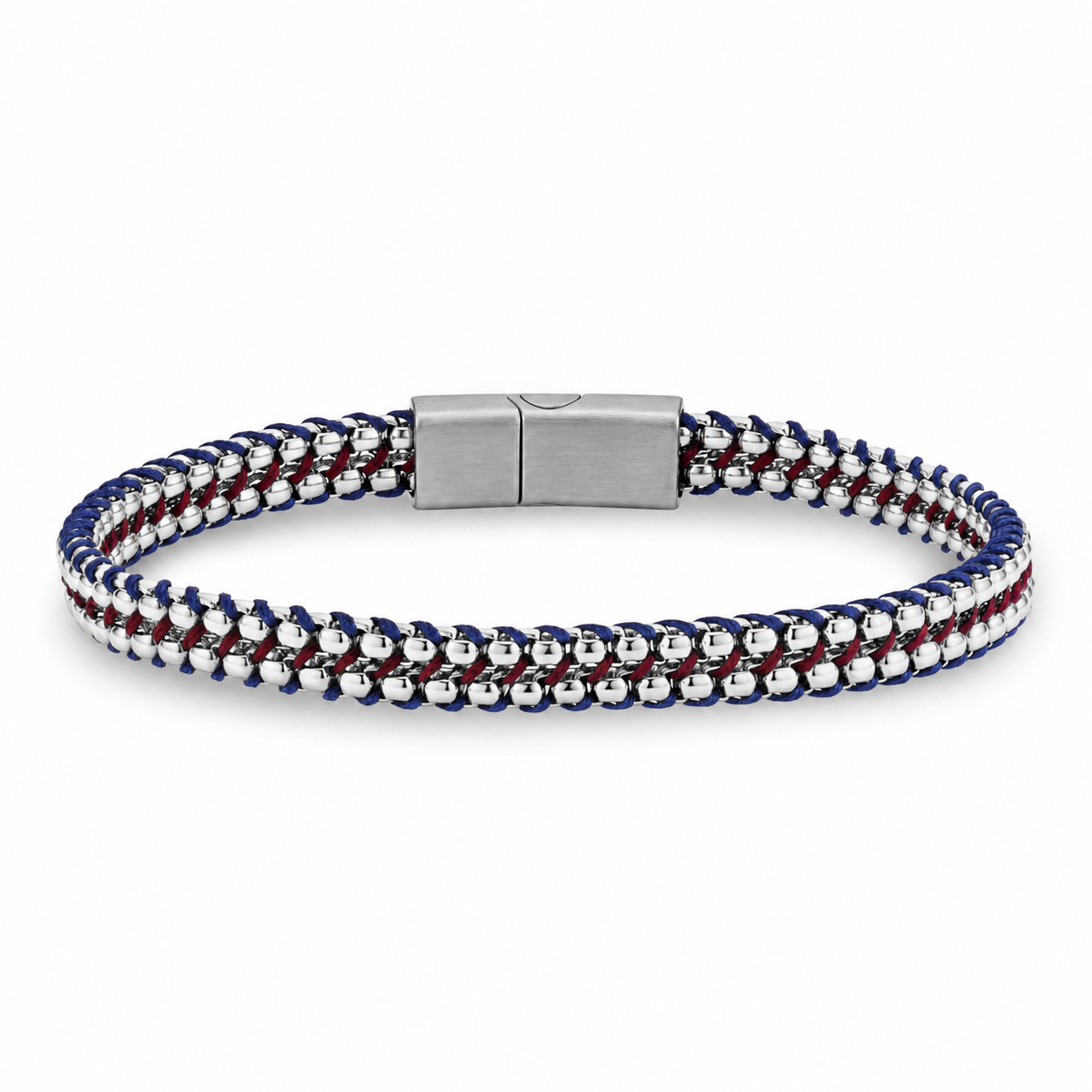 Red and Blue Tethered Bracelet