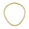Gold Essential Round Box Link Chain 5mm wide men's necklace