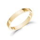 3mm Flat Wedding Band - Unisex Ring - The Steel Shop