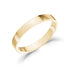3mm Flat Wedding Band - Unisex Ring - The Steel Shop