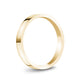 3mm Flat Wedding Band - Unisex Ring - The Steel Shop