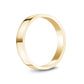 4mm Flat Wedding Band - Unisex Ring - The Steel Shop