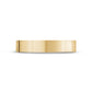 4mm Flat Wedding Band - Unisex Ring - The Steel Shop