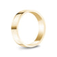 5mm Flat Wedding Band - Unisex Ring - The Steel Shop
