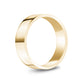 6mm Flat Wedding Band - Unisex Ring - The Steel Shop