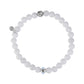 Evil Eye White Jade Protection Bead Bracelet | 6MM - Unisex Bead Bracelet - The Steel Shop