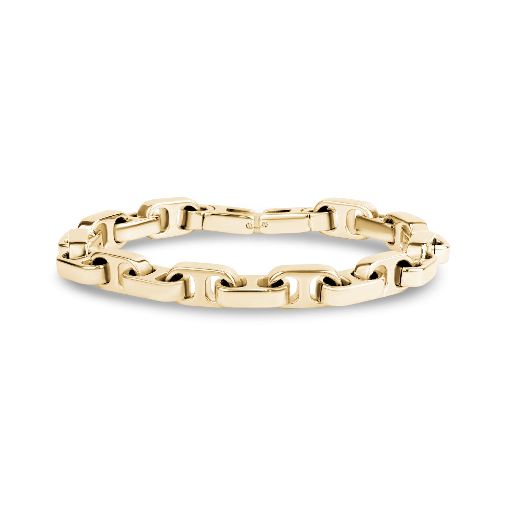 Modern Pop-Tab Link Bracelet - Mens Steel Bracelets - The Steel Shop