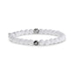 Evil Eye White Jade Protection Bead Bracelet | 6MM - Unisex Bead Bracelet - The Steel Shop