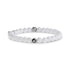 Evil Eye White Jade Protection Bead Bracelet | 6MM - Unisex Bead Bracelet - The Steel Shop