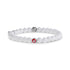 Evil Eye White Jade Protection Bead Bracelet | 6MM - Unisex Bead Bracelet - The Steel Shop