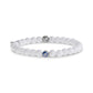 Evil Eye White Jade Protection Bead Bracelet | 6MM - Unisex Bead Bracelet - The Steel Shop
