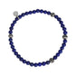 Lapis Lazuli Enigma Bead Bracelet - Unisex Bead Bracelet - The Steel Shop