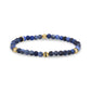 Matte Sodalite Enigma Bead Bracelet - Unisex Bead Bracelet - The Steel Shop