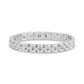 Stone-Set Watch Link Bracelet | 8MM - Mens Steel Bracelets - The Steel Shop