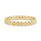 Stone-Set Watch Link Bracelet | 8MM - Mens Steel Bracelets - The Steel Shop