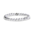 6mm Matte White Howlite Bead Bracelet - Unisex Bead Bracelet - The Steel Shop