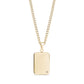 Lab Grown Diamond Dog Tag - Men Pendant - The Steel Shop