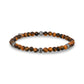 Tiger Eye Enigma Bead Bracelet - Unisex Bead Bracelet - The Steel Shop