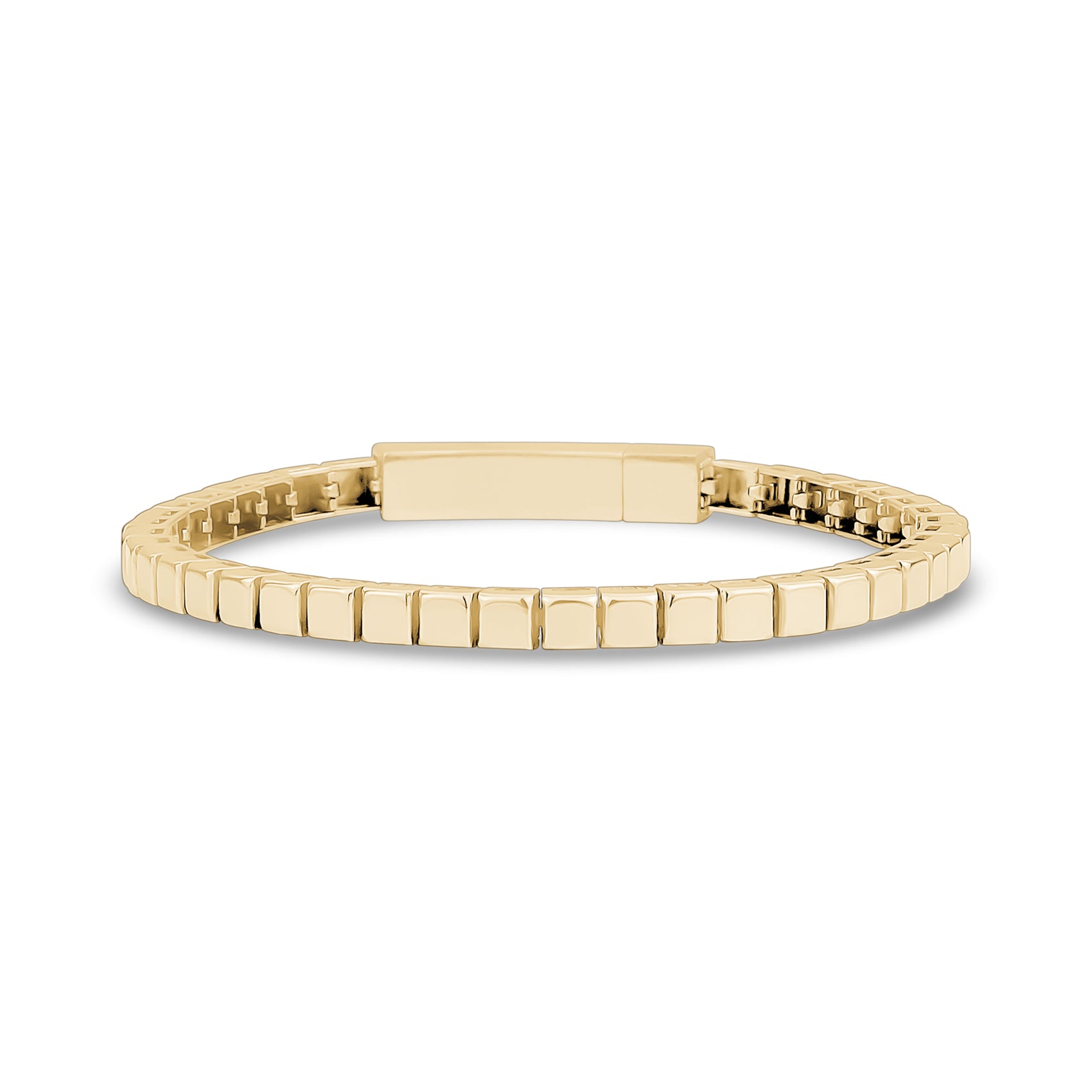 Hollow Cubed Bracelet - Women Bracelet - The Steel Shop