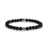 Evil Eye Protection Bead Bracelet | 6MM - Unisex Bead Bracelet - The Steel Shop