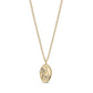 Praying Hands Oval Pendant