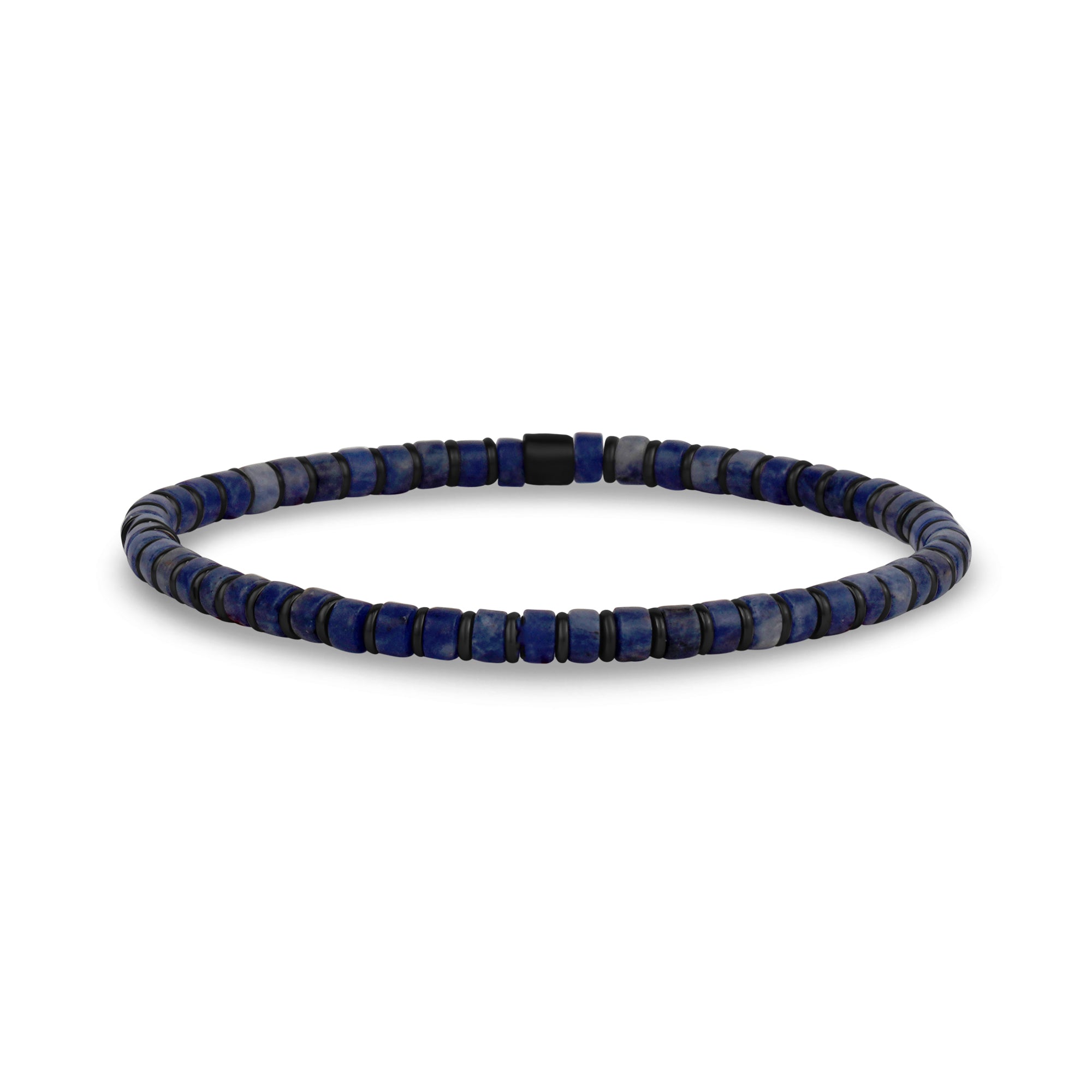14K Gold Sapphire Minimalist Bracelet - Luck Strings