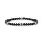 Matte Black Enigma Bead Bracelet - Unisex Bead Bracelet - The Steel Shop