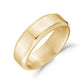 Beveled Edge Band | 6.5MM - Men Ring - The Steel Shop