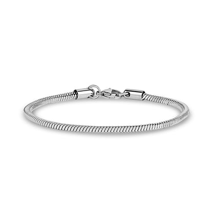 Square Snake Bracelet | 3MM - Mens Steel Bracelets - The Steel Shop