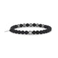 6mm Five Lanes Stretch Bead Bracelet - Unisex Bead Bracelet - The Steel Shop
