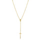 Modern Rosary Sword Necklace - Unisex Necklaces - The Steel Shop