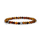 Tiger Eye Bead Bracelet | 4MM - Unisex Bead Bracelet - The Steel Shop