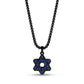 Stone-Set Star of David Pendant - Men Pendant - The Steel Shop