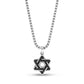Stone-Set Star of David Pendant - Men Pendant - The Steel Shop