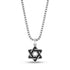 Stone-Set Star of David Pendant - Men Pendant - The Steel Shop