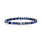 Matte Sodalite Bead Bracelet | 4MM - Unisex Bead Bracelet - The Steel Shop