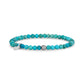 Turquoise Bead Bracelet | 4MM - Unisex Bead Bracelet - The Steel Shop