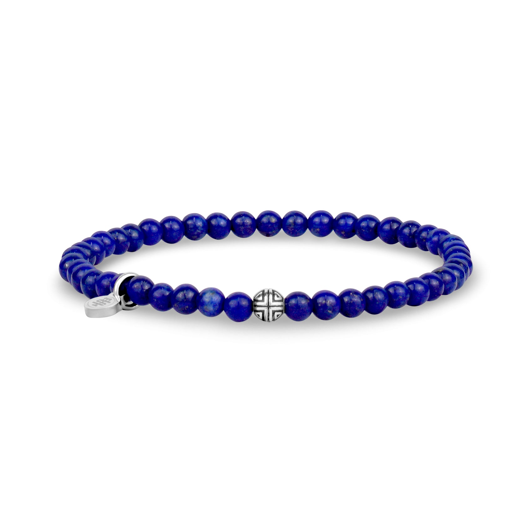 Lapis Lazuli Bead Bracelet | 4MM - Unisex Bead Bracelet - The Steel Shop